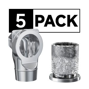 Magnetic Dryer Vent Coupling DV90 - 5PACK